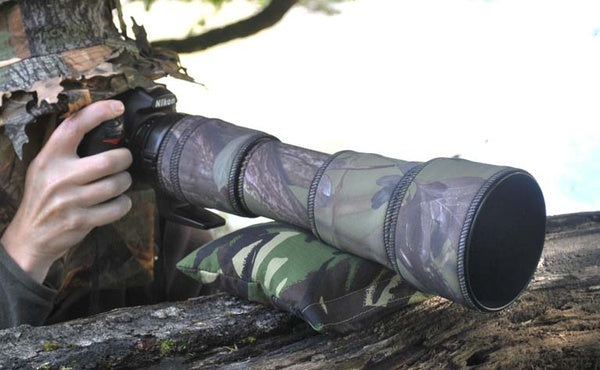 SMALL SCOPE / CAMERA REST BEANBAG Waterproof in Camouflage camouflage neoprene fabric