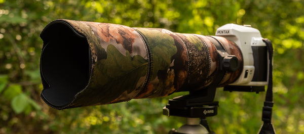 Sigma 120-400mm OS Neoprene Lens Protection Kit in Forest Standard camouflage neoprene fabric