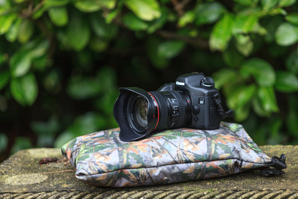 Large Waterproof Camera/Lens Rest Beanbag with Carry Strap