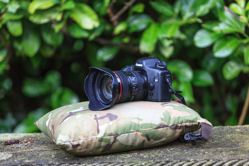 Large Waterproof Camera/Lens Rest Beanbag with Carry Strap