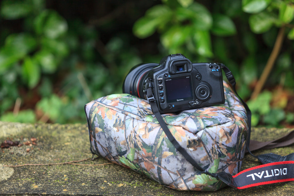 A-Shape Safari Beanbag — Waterproof Camera Rest for Car Door & Hide