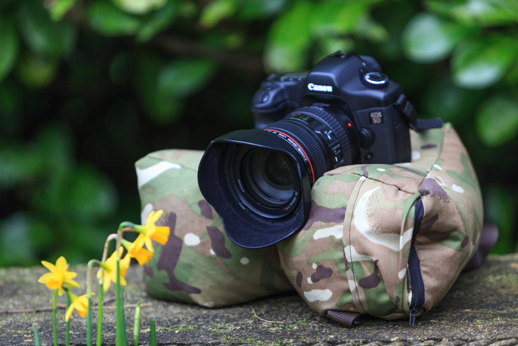 A-Shape Safari Beanbag — Waterproof Camera Rest for Car Door & Hide