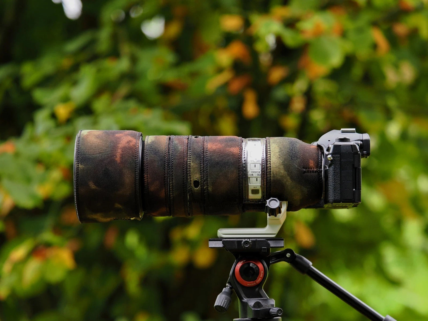 Olympus OM Zuiko 50-200 f2.8 IS Pro Neoprene Lens Cover