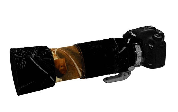 Zoom Cover Velcro: Sigma 150-600 Contemp in Forest Standard camouflage neoprene fabric