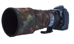 Nikon 300 f2.8 AFS D IF EDII Non VR Neoprene Cover in Forest standard camouflage neoprene fabric
