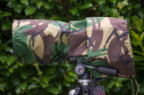 Camera & Lens Dust Cover — Size 5 (Sigma & Tamron 150-600) — Light & Dark Camo