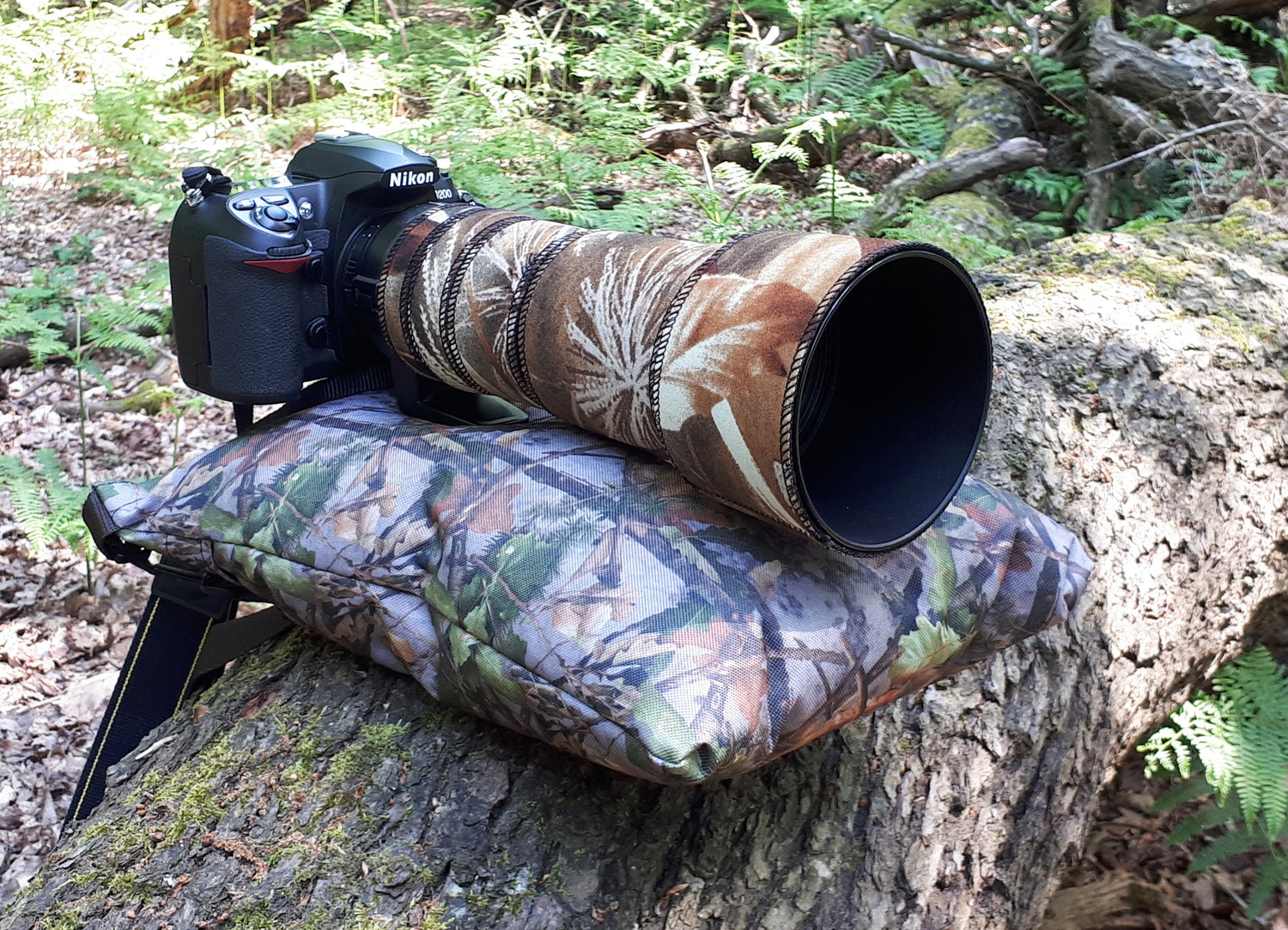 Large Waterproof Camera/Lens Rest Beanbag with Carry Strap