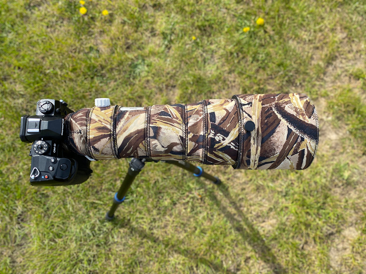 Olympus OM 150 400 Neoprene Lens Cover